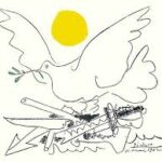 Colombe blanche tenant un rameau d’olivier, illustrant la paix, la sécurité et le respect des croyances, thèmes abordés dans l’accompagnement thérapeutique d’Être Solaire